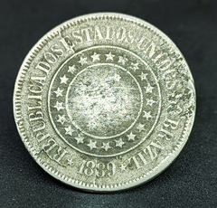 095 - Brasil 200 reis 1889 - BC