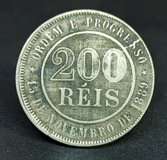 098 - Brasil 200 reis 1889 - MBC - comprar online