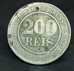 101 - Brasil 200 reis 1889 - BC - comprar online