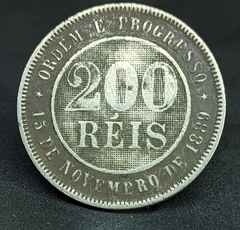 103 - Brasil 200 reis 1889 - BC - comprar online