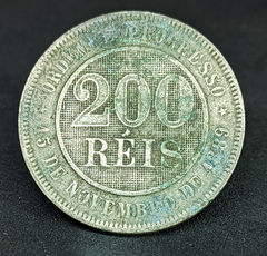 108 - Brasil 200 reis 1889 - MBC - comprar online