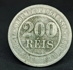 110 - Brasil 200 reis 1889 - BC - comprar online