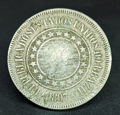 114 - Brasil 200 reis 1897 - BC