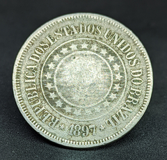 115 - Brasil 200 reis 1897 - MBC