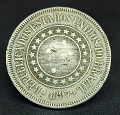 116 - Brasil 200 reis 1897 - MBC