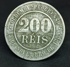 117 - Brasil 200 reis 1893 - MBC - comprar online