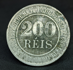 118 - Brasil 200 reis 1893 - MBC - comprar online