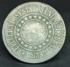 120 - Brasil 200 reis 1893 - BC