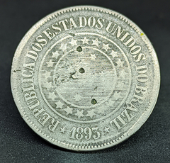 123 - Brasil 200 reis 1893 - BC