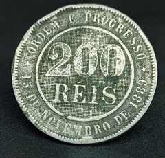 126 - Brasil 200 reis 1893 - BC - comprar online