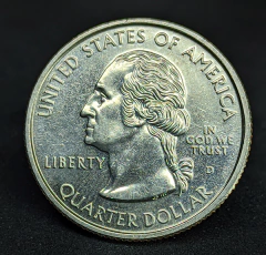 1404 - Estados Unidos ¼ dólar, 1999 D - Connecticut - comprar online
