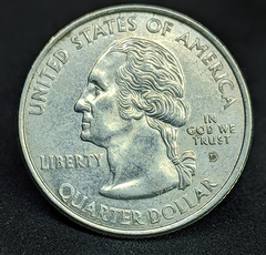 1424 - Estados Unidos ¼ dólar, 2001 D - Kentucky - comprar online
