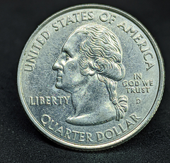 1425 - Estados Unidos ¼ dólar, 2001 D - Kentucky - comprar online