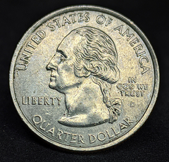 1442 - Estados Unidos ¼ dólar, 2001 D - Estado de Rhode Island - comprar online