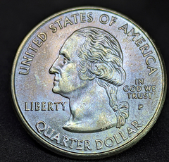 1446 - Estados Unidos ¼ dólar, 2001 P - Estado de Nova Iorque - comprar online