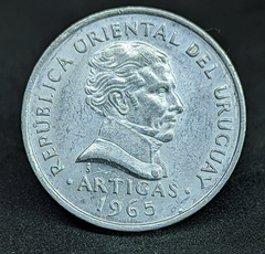 1713 - Uruguai 50 centésimos, 1965 - comprar online