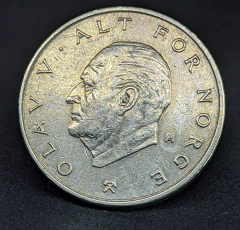 837 - Noruega 1 coroa, 1976 - comprar online