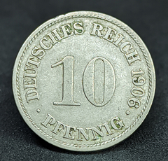 1841 - Alemanha 10 pfennig 1906 A Berlin