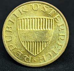 1867 - Áustria 50 groschen, 1988 - Com lindo brilho de cunho - comprar online
