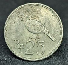 2191 - Indonésia 25 rúpias, 1971