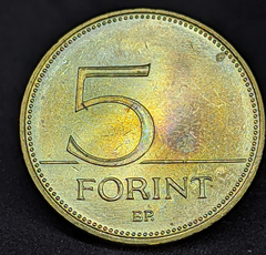 2419 - Hungria 5 florins, 1994 - Com lindo brilho de cunho - comprar online