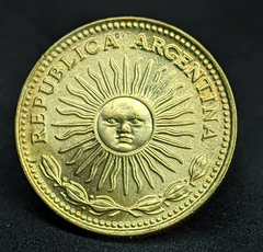 2438 - Argentina 1 peso 1976 - Com lindo brilho de cunho - comprar online
