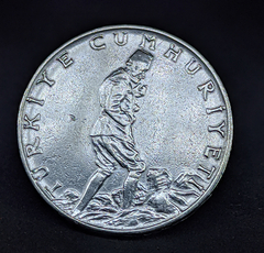 2445 - Turquia 2½ lira, 1971