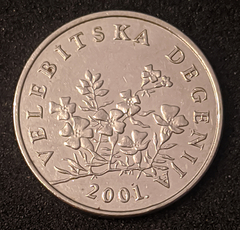 2510 - Croácia 50 lipa, 2001