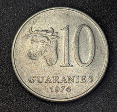 2518 - Paraguai 10 guaranis, 1976
