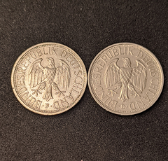 2519 - Duas moedas da Alemanha - comprar online