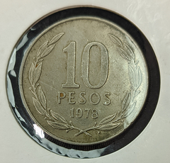 2541 - Chile 10 pesos, 1978