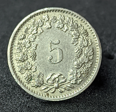 2646 - Suíça 5 rappen, 1970
