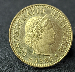 2649 - Suíça 5 rappen, 1988 - comprar online