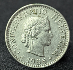 2656 - Suíça 10 rappen, 1955 - comprar online