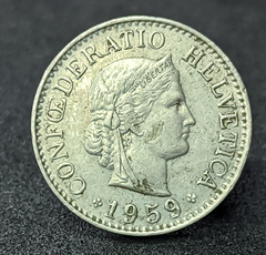 2660 - Suíça 10 rappen, 1959 - comprar online