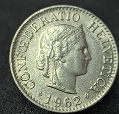 2662 - Suíça 10 rappen, 1962 - comprar online