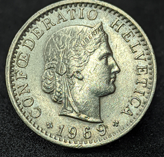 2667 - Suíça 20 rappen, 1969 - comprar online