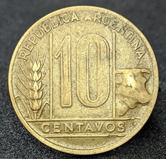 2687 - Argentina 10 centavos, 1950