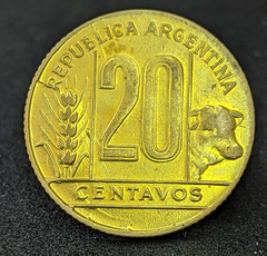 2699 - Argentina 20 centavos, 1947
