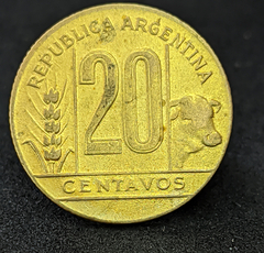 2700 - Argentina 20 centavos, 1946