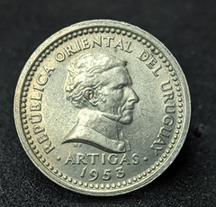 2705 - Uruguai 2 centésimos, 1953 - comprar online