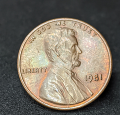 2442 - Estados Unidos 1 cêntimo, 1981 - Lincoln Cent - comprar online
