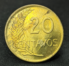 181 - Peru 20 centavos, 1964