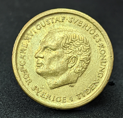 558 - Suécia 10 coroas, 1991 - Ouro nórdico - comprar online