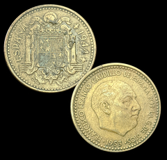 571 - Duas moedas da Espanha - comprar online