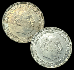 592 - Duas moedas da Espanha - comprar online