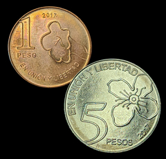 601 - Duas moedas da Argentina
