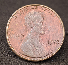 725 - Estados Unidos 1 Cêntimo 1978 - Lincoln cent - Com linda pátina - comprar online
