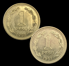 1042 - Duas moedas da Argentina