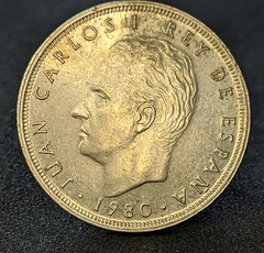 1068 - Espanha 25 pesetas, 1980 - Com brilho de cunho - comprar online